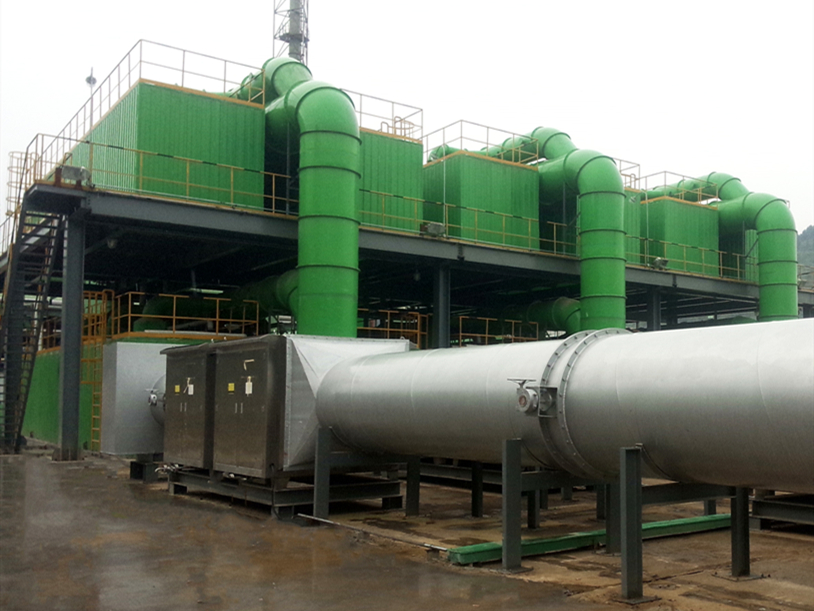 紫光化工蛋氨酸廢氣凈化工程