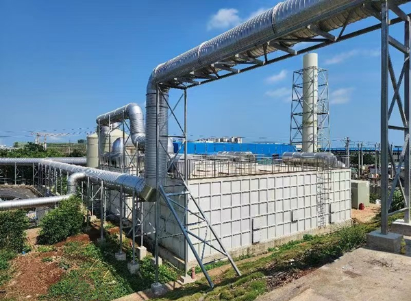 ?？陬伌簬X生活垃圾填埋場滲濾液處理廠除臭工程02